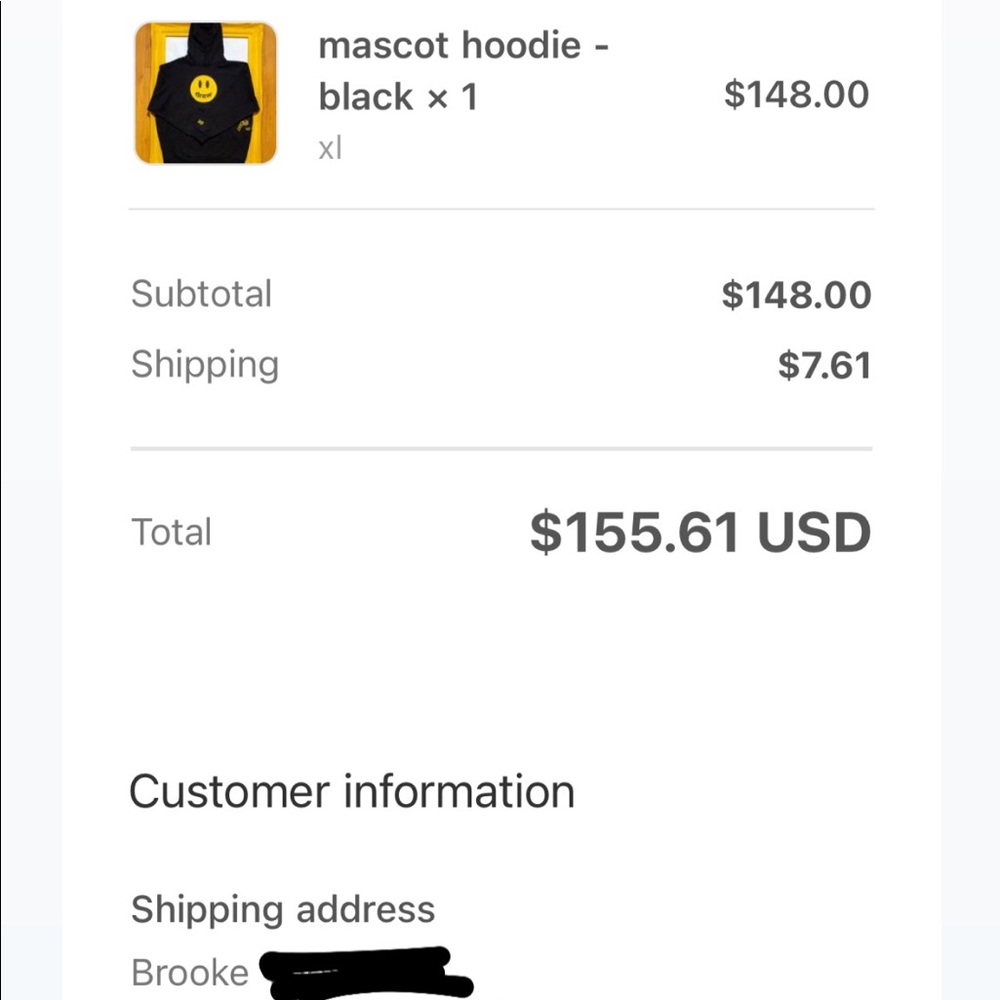 Authentic Drew House Hoodie - Picture 11 of 11